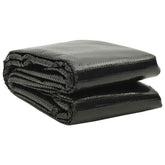 Pool Cover Black Polyethylene 192.1 x 96.1 in Lightweight