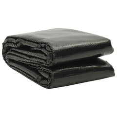 Pool Cover Black Polyethylene 192.1 x 96.1 in Lightweight