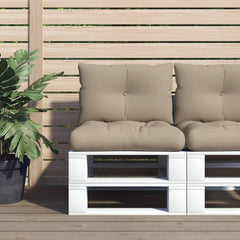 Pallet Cushion Taupe 100% polyester Standard