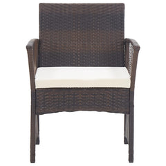 Garden Chair Brown, Cream