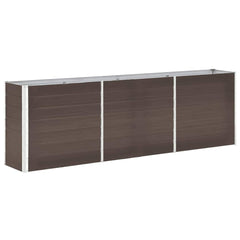 Raised Bed Brown Galvanized steel Large Durable Raised Bed