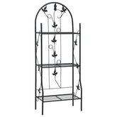 Plant Rack Black Powder-coated iron Medium Decorative Inlays