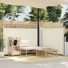 Side Awning Cream Polyester with PU coating, Steel, Aluminum