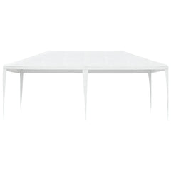 White 13.1'x19.7' party tent with UV water-resistant canopy and sturdy frame.