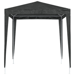 Party Tent Anthracite Polyethylene, Steel 6.6ft x 6.6ft