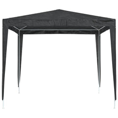 Party Tent Anthracite Polyethylene, Steel 8.2 x 8.2 ft