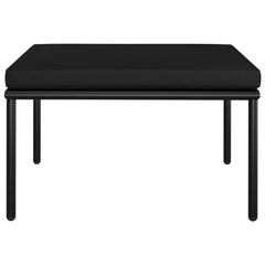 Garden Lounge Set Black