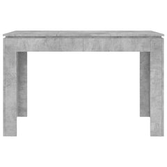 Dining Table Concrete Grey Engineered wood 47.2x23.6x29.9 in