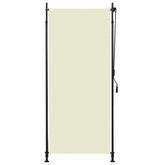 Roller Blind Cream Polyester with PA coating, steel, aluminum