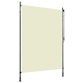 Roller Blind Cream Polyester with PA coating 59.1 x 106.3 in