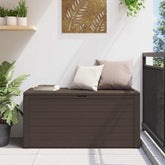 Storage Box Brown Polypropylene 45.7x17.3x21.7 in Storage Box