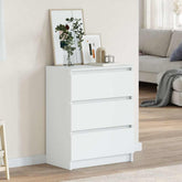 Sideboard White 23.6x13.8x29.9 Engineered Wood