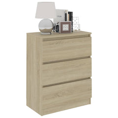 Sideboard Sonoma oak Engineered wood Medium Sideboard