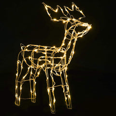 Christmas Light Display Warm white PVC, steel Christmas Lights