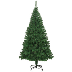 Fake Christmas Tree Green PVC, steel 94.5 in Extra Thick Surface