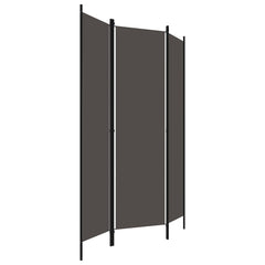 3-Panel Room Divider Anthracite 59.1x70.9