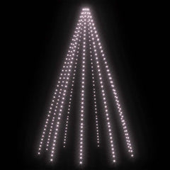 Net of 400 warm white LEDs designed for illuminating a 157.5-inch Christmas tree.
