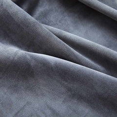 Blackout Curtains with Rings 2 pcs Anthracite 54x84 Velvet