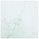 Table Top White Tempered Glass 15.7 x 15.7 in Heat-resistant