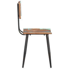 Dining Chair Set of 4 Multicolors