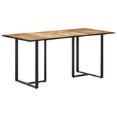 Dining Table Natural Mango Wood Solid mango wood Large Seats Many