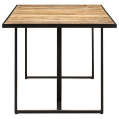 Dining Table Natural Mango Wood Solid mango wood Large Seats Many