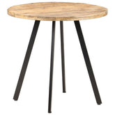 Dining Table Natural Mango Wood Rough Mango Wood Medium Durable