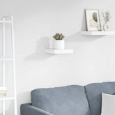 Wall Shelf High gloss white Honeycomb MDF 9.1 in Wall mounting