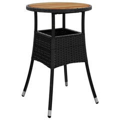 Garden Table Black