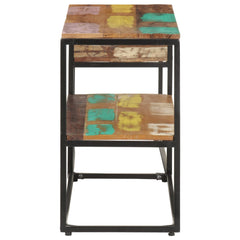 TV Cabinet Mixed Color Solid Reclaimed Wood Large TV Cabinet
