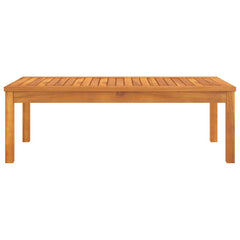 Garden Coffee Table Natural acacia wood Solid acacia wood Medium
