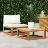 Wooden Sofa Set Cream white