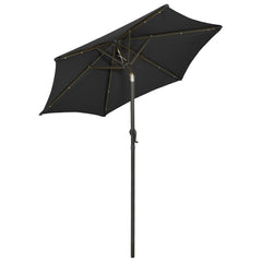 Garden Parasol Black and dark grey