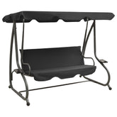 Swing Bench Anthracite PVC-coated fabric, powder-coated steel