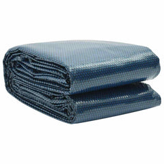 Pool Cover Black and Blue Polyethylene (PE) Film 288.2 x 144.1 in