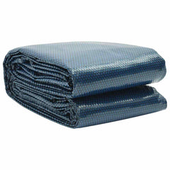 Pool Cover Black and Blue Polyethylene Film 157.5 x 78.7 in