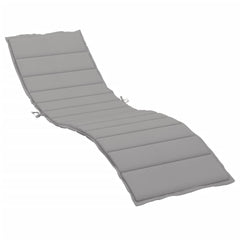 Sun Lounger Cushion Grey