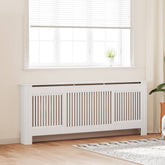 Engineered Wood Radiator Cover White 80.7