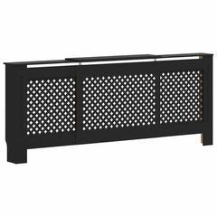 MDF Radiator Cover Black 80.7