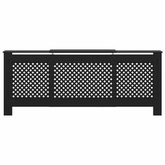 MDF Radiator Cover Black 80.7