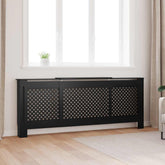 MDF Radiator Cover Black 80.7