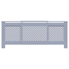 MDF Radiator Cover Gray 80.7