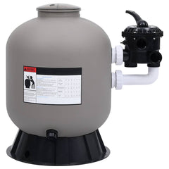 Sand Filter Grey High-density polyethylene Medium