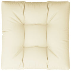 Pallet Cushion Cream 100% polyester 31.5 x 31.5 x 4.7 in