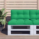Pallet Cushion Green 100% polyester 27.6 x 15.7 x 4.7 in