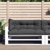 Pallet Cushion Set of 3 Anthracite 100% polyester