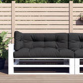Pallet Cushion Set of 3 Black Fabric (100% polyester) Large