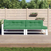 Pallet Cushion Set of 5 Green 100% Polyester Medium