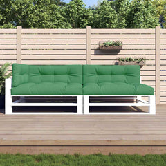 Pallet Cushion Set of 5 Green 100% Polyester Medium