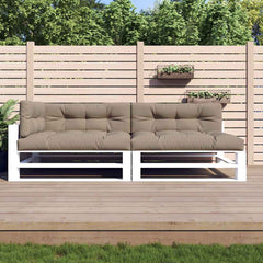 Pallet Cushion Set of 5 Taupe 100% polyester